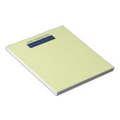 Bloc-note Minimaliste Moderne Simple (Incliné)