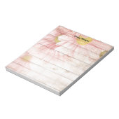 Bloc-note Minimaliste Professionnel Fleur Simple (Tourné)