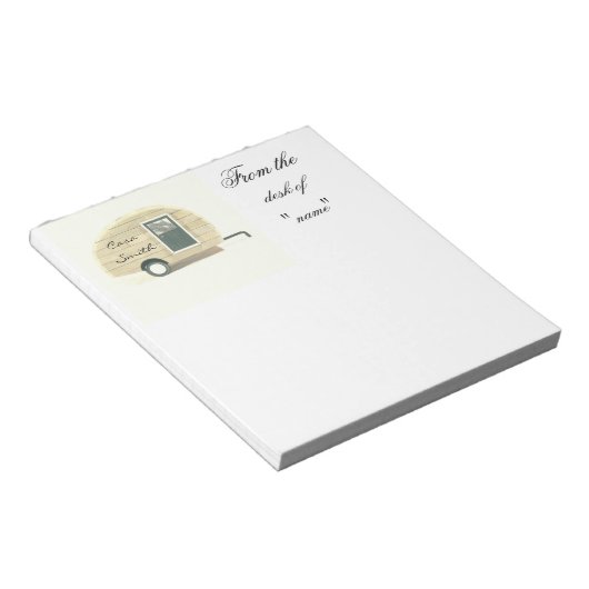 Bloc-note Minuscule remorque de voyage en lacets Thunder_Cov (Incliné)