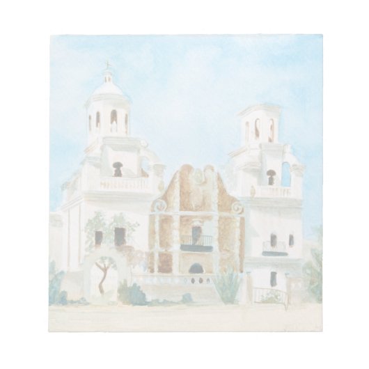 Bloc-note Mission San Xavier del Bac (Devant)