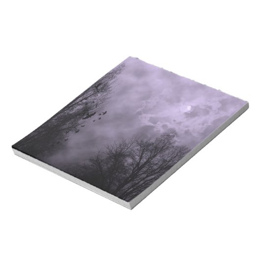 Bloc-note Mist pourpre ciel hanté (Tourné)