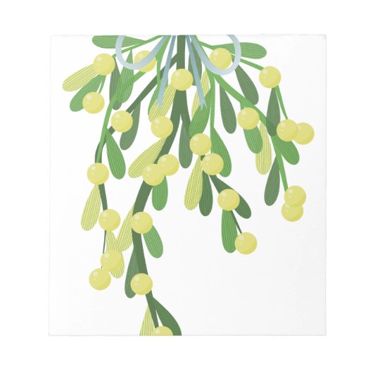 Bloc-note mistletoe de Noël (Devant)