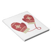 Bloc-note Mittens hiver (Incliné)