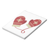 Bloc-note Mittens hiver (Tourné)