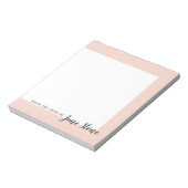 Bloc-note Mod Blush Border (Tourné)