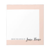 Bloc-note Mod Blush Border (Devant)