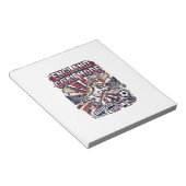 Bloc-note Mode d'Angleterre squelette Batteur Nations Street (Incliné)
