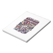 Bloc-note Mode d'Angleterre squelette Batteur Nations Street (Tourné)