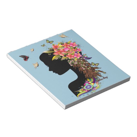 Bloc-note Mode Imaginaire pour dames (Incliné)