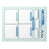 Bloc-note Modèle chirurgical Médicale étudiant en soins de s (Devant)