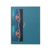 Bloc-note Modèle de condition physique féminine Split Thunde (Tourné)