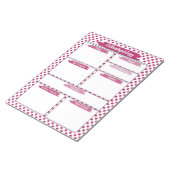 Bloc-note Modèle de la Magenta Nurse-Pathophysiologie (Incliné)