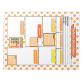 Bloc-note Modèle de médicaments pour étudiants en soins infi (Devant)