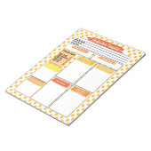 Bloc-note Modèle de médicaments pour étudiants en soins infi (Incliné)