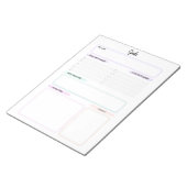 Bloc-note Modèle de suivi des objectifs ultimes (Incliné)