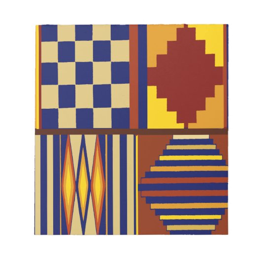 Bloc-note Modèle de tapis de prière Kilim (Devant)