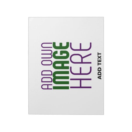 BLOC-NOTE MODELE DE TEXTE D'IMAGE BLANC SIMPLE ÉDITABLE MODE (Tourné)