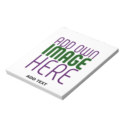 BLOC-NOTE MODÈLE DE TEXTE D'IMAGE BLANCHE SIMPLE MODERNE (Tourné)