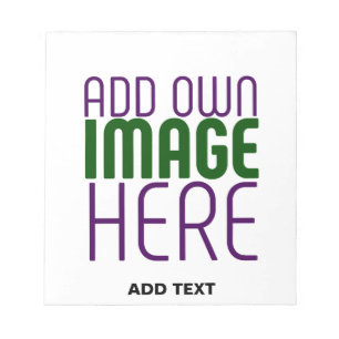 BLOC-NOTE MODÈLE DE TEXTE D'IMAGE BLANCHE SIMPLE MODERNE