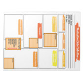 Bloc-note Modèle des médicaments pour les étudiants en santé (Devant)