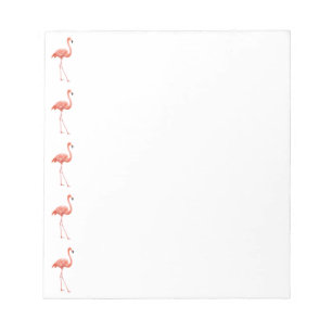 Bloc-note Modèle Flamingo rose féminin