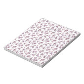 Bloc-note Modèle floral (Tourné)