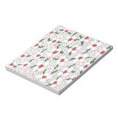 Bloc-note Modèle floral classique (Tourné)