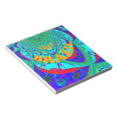 Bloc-note Modèle floral dynamique : Hommage brésilien Manger (Incliné)