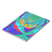 Bloc-note Modèle floral dynamique : Hommage brésilien Manger (Tourné)