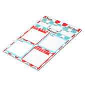 Bloc-note Modèle Médicale de chirurgie (Incliné)