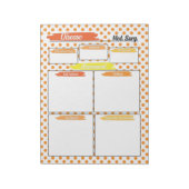 Bloc-note Modèle Médicale de chirurgie (Tourné)