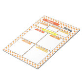 Bloc-note Modèle Médicale de chirurgie (Incliné)