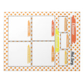 Bloc-note Modèle Médicale de chirurgie (Devant)