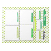 Bloc-note Modèle Médicale de chirurgie (Devant)