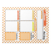 Bloc-note Modèle Médicale de chirurgie (Devant)