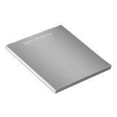 Bloc-note Modèle promotionnel modifiable pour l'entreprise,  (Incliné)