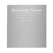 Bloc-note Modèle promotionnel modifiable pour les entreprise (Devant)