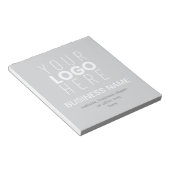 Bloc-note Modèle promotionnel simple pour le logo de votre e (Incliné)