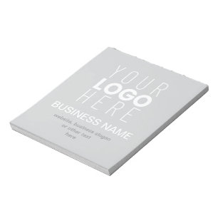 Bloc-note Modèle promotionnel simple pour le logo de votre e
