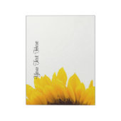 Bloc-note Modèle Tournesol (Tourné)
