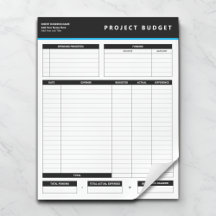 Modèles de feuilles de budget de projet d'entrepri