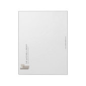 Bloc-note Modern Architectural Blocks Logo Minimalist Large (Tourné)