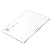 Bloc-note Modern Architectural Blocks Logo Minimalist Large (Incliné)