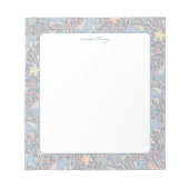 Bloc-note Modern Nautical Reef Personalized Notepad (Devant)