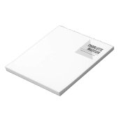 Bloc-note Modern Simple Trendy Minimalist Plain (Tourné)