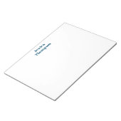 Bloc-note Moderne élégant Plain Simple Professionnel (Incliné)