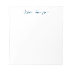 Bloc-note Moderne élégant Plain Simple Professionnel