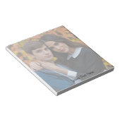 Bloc-note Moderne et tendance Créez votre propre photo et te (Incliné)