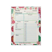Bloc-note Moderne planificateur quotidien 2024 Thème de Noël (Tourné)