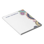 Bloc-note Moderne Simple Chic Élégant Style Mandala (Incliné)